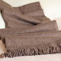 100% alpaca throw,