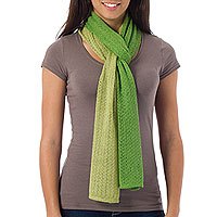 Alpaca blend scarf,