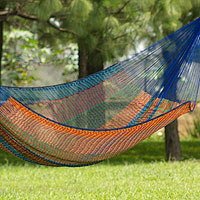 Cotton hammock Colors of Mexico double Mexico