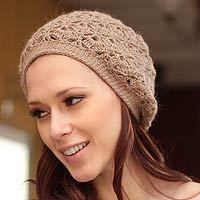 100% alpaca hat,