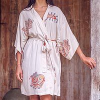 Rayon robe,
