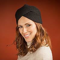 Alpaca blend hat,