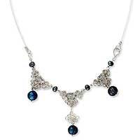 Pearl waterfall necklace,