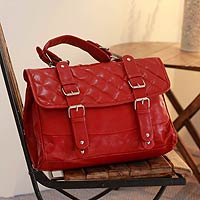 Leather handbag Fiery Chic India
