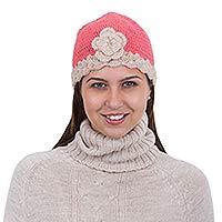 100% alpaca hat,