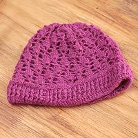 100% alpaca hat,