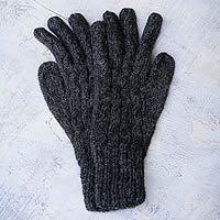100% alpaca gloves,