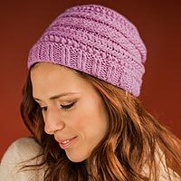 100% alpaca hat,