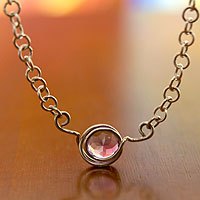 Amethyst choker,