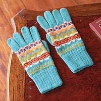 100% alpaca gloves,