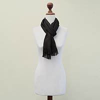 100% alpaca scarf,