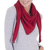 100% alpaca scarf,
