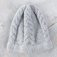 100% alpaca hat,