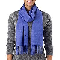 100% alpaca scarf,