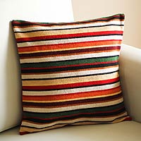 Wool cushion cover Parallel Symphony Peru