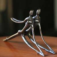 Bronze sculpture Synchronicity Brazil