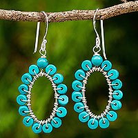 Calcite dangle earrings,