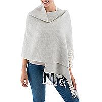 100% alpaca shawl,