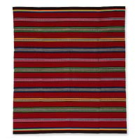 Wool blend throw Junin Riches Peru