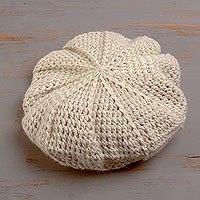 100% alpaca beret,
