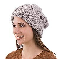Alpaca blend hat,