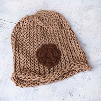100% alpaca hat,