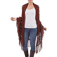 100% alpaca shawl,