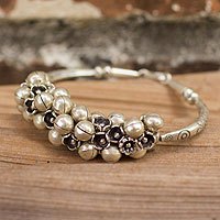 Silver bracelet,