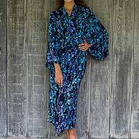 Rayon batik robe,