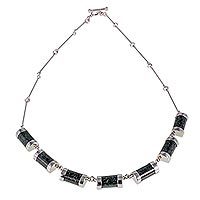 Jade pendant necklace,