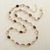 Gold plated multi-gemstone link necklace, 'Golden Age' - Gold Plated Gemstone Necklace with Prasiolite and Amethyst (image 2c) thumbail