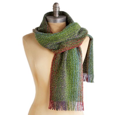 Wool blend scarf, 'Killarney' - Killarney Merino Scarf