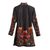 Embroidered silk jacket. 'Himalayan Meadow' - Himalayan Embroidered Silk Jacket (image 2b) thumbail
