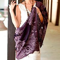 Jamawar wool shawl,