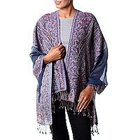 Jamawar wool shawl,