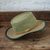 Men's cotton canvas mesh hat, 'African Ranger' - Men's Ventilated African Mesh Ranger Hat in Sand (image 2b) thumbail