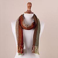 100% alpaca scarf,