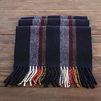 Lambswool scarf. 'Irish Herringbone' - Irish Herringbone Pattern 100% Lambswool Scarf