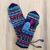 Wool convertible mittens, 'Black Kathmandu' - Women's Wool Convertible Mittens from Nepal thumbail