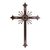 Wrought iron cross, 'Message of Light' - Religious Iron Cross Wall Art (image 2a) thumbail