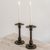 Wrought iron candleholders, 'Tradition' (pair) - Wrought iron candleholders (Pair) (image 2b) thumbail