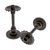 Wrought iron candleholders, 'Tradition' (pair) - Wrought iron candleholders (Pair) (image 2d) thumbail