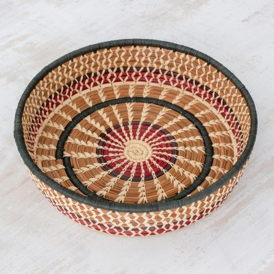 Natural fibers basket, Maya Sun