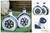 Ceramic vases, 'San Antonio Blossom' (pair) - Floral Ceramic Painted Vases (Pair) (image 2) thumbail