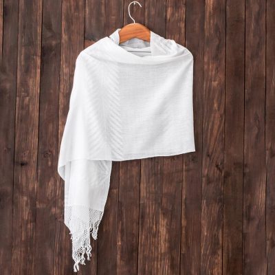 Cotton shawl, Pacaya Palms