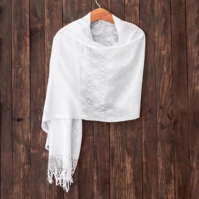 Cotton shawl, Natures Wonders