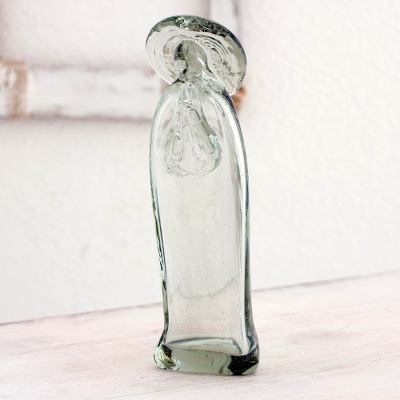 Blown glass figurine, Virgin of Clarity