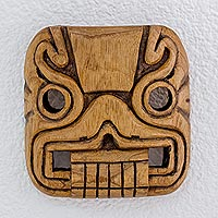 Cedar wood mask Magical Transformation El Salvador