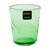 Blown glass carafe and glasses, 'Cool Chalice' (set for 2) - Handblown Green Recycled Glass Pitcher Set for 2 (image 2d) thumbail