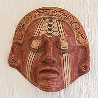 Ceramic mask Maya Nobleman El Salvador